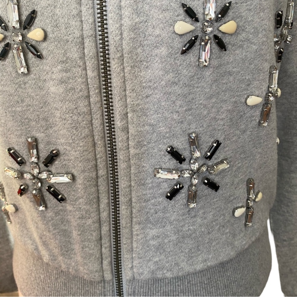 Embellished Gray Jacket - Picture 7 of 8